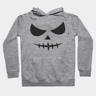 Halloween pumpkin face design Hoodie